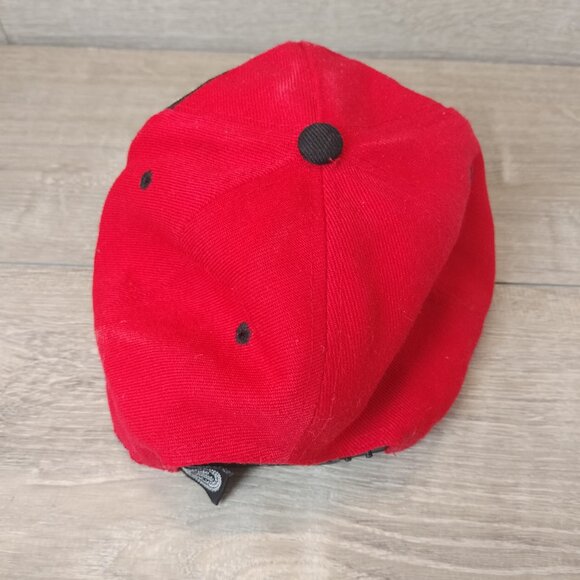 VTG Michael Jordan Chicago Bulls Malaki Hat Cap Embroidered Colorblock Snapback - Picture 7 of 11